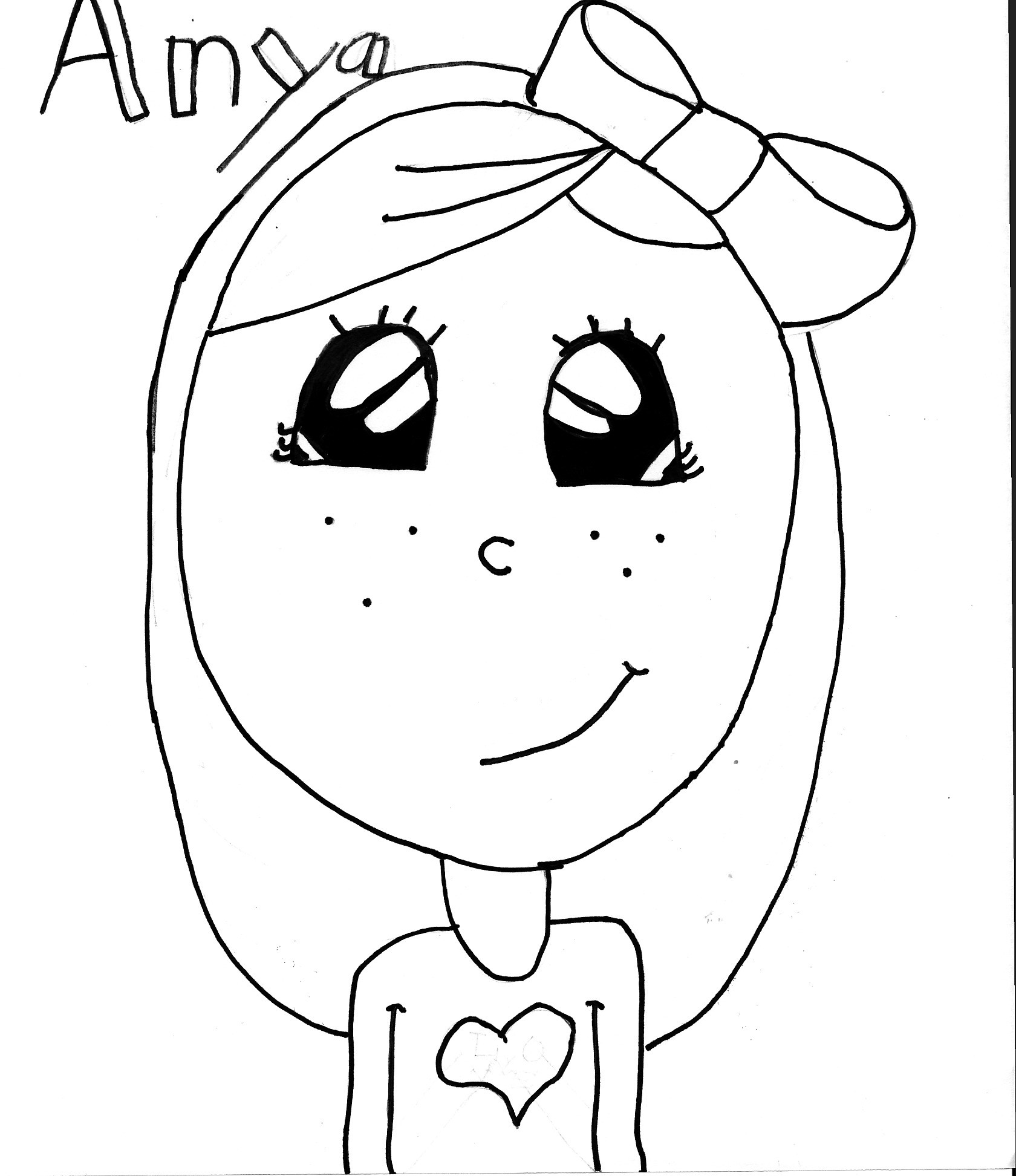 Coloring Pages – Anya’s Ice Cream